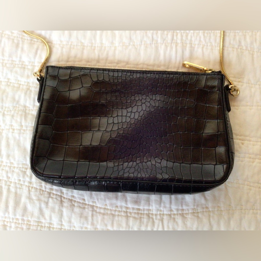 Milly Callan Croc Collection Mini Bag, black - Picture 6 of 7